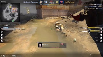 ELEAGUE Major 2017 ― Offline Qualifier: f0rest clutch vs HellRaisers @ Overpass