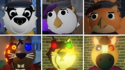 Piggy TSP Raid - All 5th Update and 6th Update Jumpscares (Game created by: Asasinul23000)