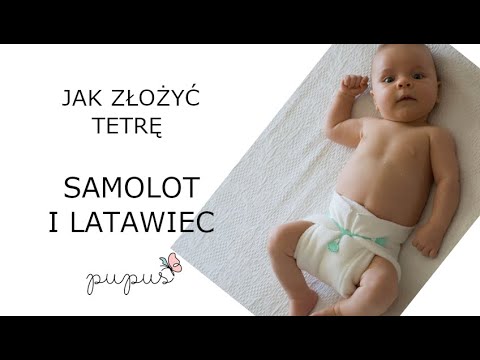 Wideo: Jak Złożyć Pieluchę Z Gazy?