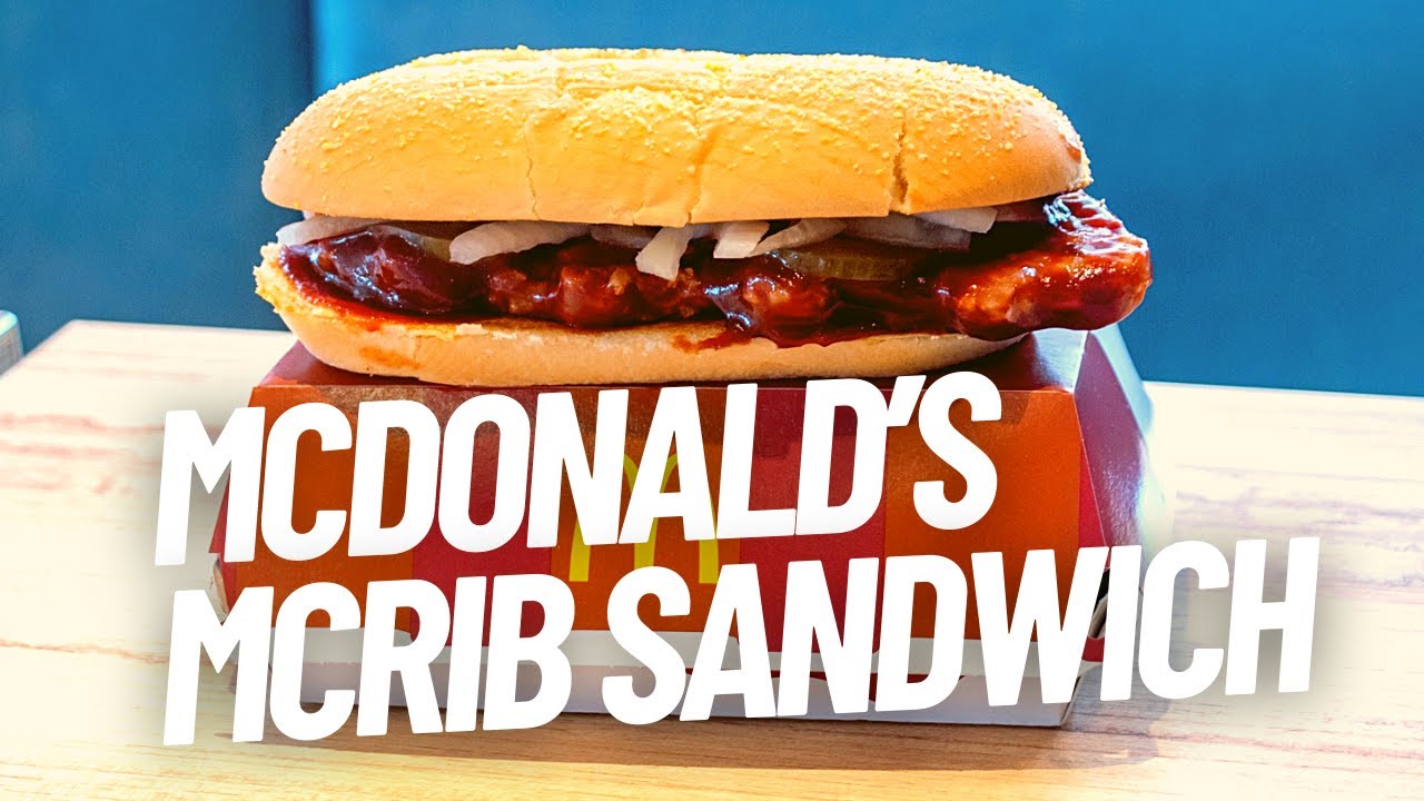 McDonald’s McRib sandwich has a departure date McRib Sandwich 2022