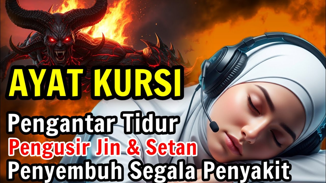 Ayat Kursi Sebelum Tidur | Pengusir Jin & Setan, Penenang Hati & Pikiran