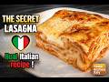 The Secret Lasagna 🇮🇹 | Real Italian Lasagna Recipe 🇮🇹 | Home Kitchen Italy