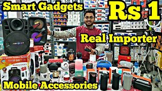 1Rs में खरीदा 10में बेचो|Mobile accessories & smart Gadgets |gaffar market reality|bhaistore.com