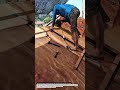 Manual Roof Deck Cutting Using Circular Saw | Practical On-Site Technique.