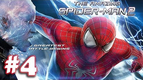 The Amazing Spider Man 2 - Movie Game Walkthrough (1080P) - Part 4 (iOS)