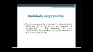 Enterprise modelling