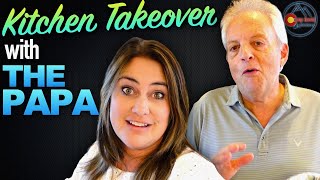 KITCHEN TAKEOVER with THE PAPA! Wonderful SUMMER SALAD RECIPE!
