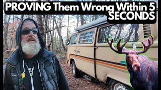 Proving THEM WRONG within 5 SECONDS #VWBUS #FALL #camping