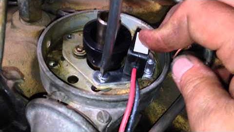 Installing Pertronix On Thomas