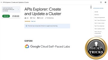 APIs Explorer: Create and Update a Cluster | #GSP288 #arcadegames #GoogleCloud #qwiklabs