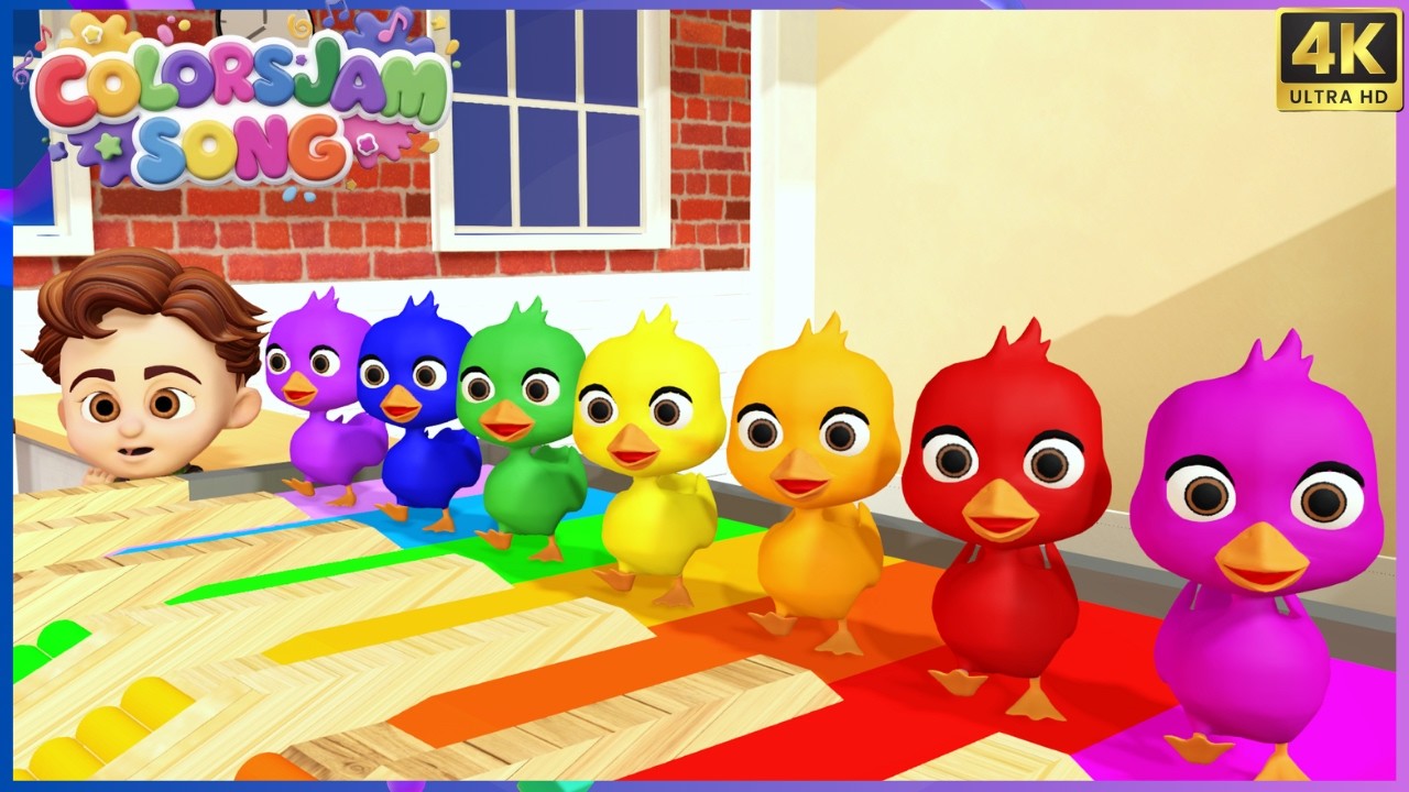 🎵 Old MacDonald Had a Color Farm 🚜🌈 | Fun Farm Animals & Learn Colors Song for Kids 🎵