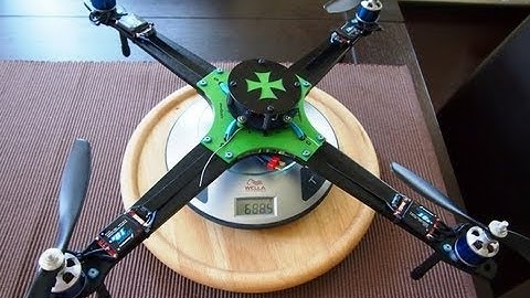 Quadcopter - sportquad, the Hotrod - first testflight