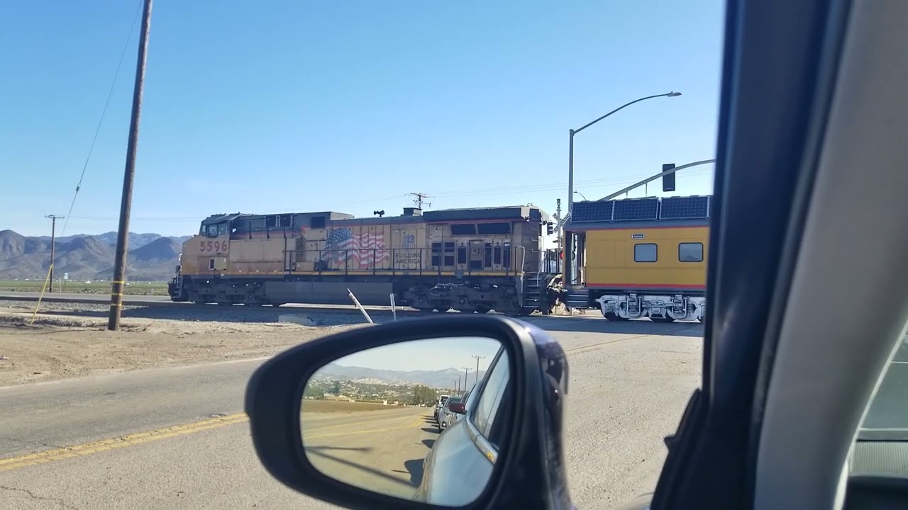 Union Pacific Mobile Laboratory seen in Camarillo California train 12/15/2023 UP freight