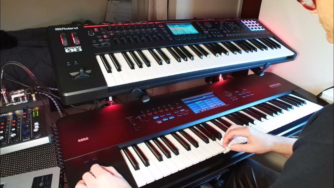 Roland Fantom 06 meets Nautilus. 1st time together! YouTube