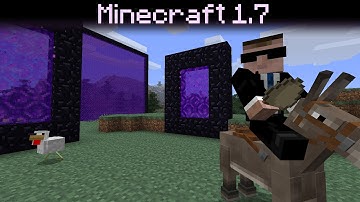 Minecraft 1.7 update - Huge Portals, Statistic / Scoreboard / Enchantment Improvements, Admin Fun