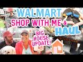 HUGE WALMART SHOP WITH ME AND HAUL | EXCITING HOUSE UPDATE | SPRING WALMART HAUL | JESSICA O'DONOHUE