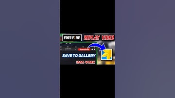 HOW TO SAVE FREE FIRE REPLAY IN GALLERY #ai #smartphone #technologia #facts #freefirebgid #freefire