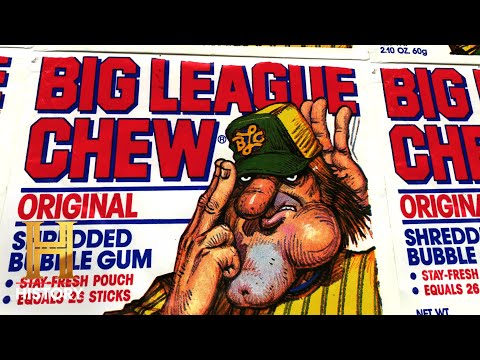 bubble gum chewing tobacco How Big League Chew Revolutionized the Candy Industry | Adam Eats the 80s  (Season 1) | History