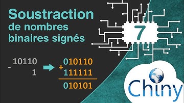 Soustraction binaire (Addition de nombres binaires signés)