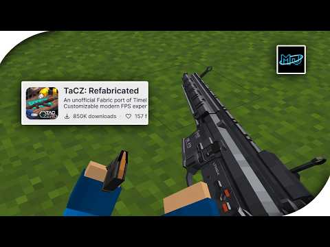 Cara Install Mod TaCZ: Refabricated di MJLauncher
