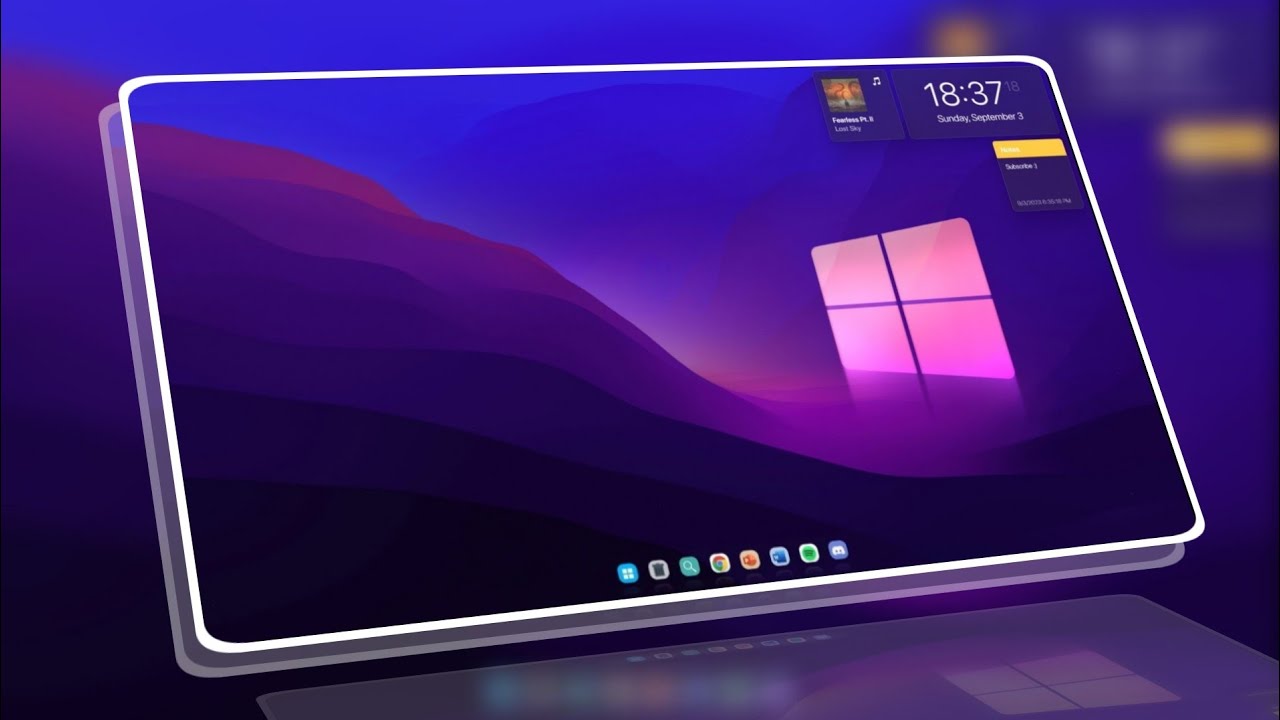 How to Make Windows 11 Look Clean & Minimalist | Customize Windows #3 ...