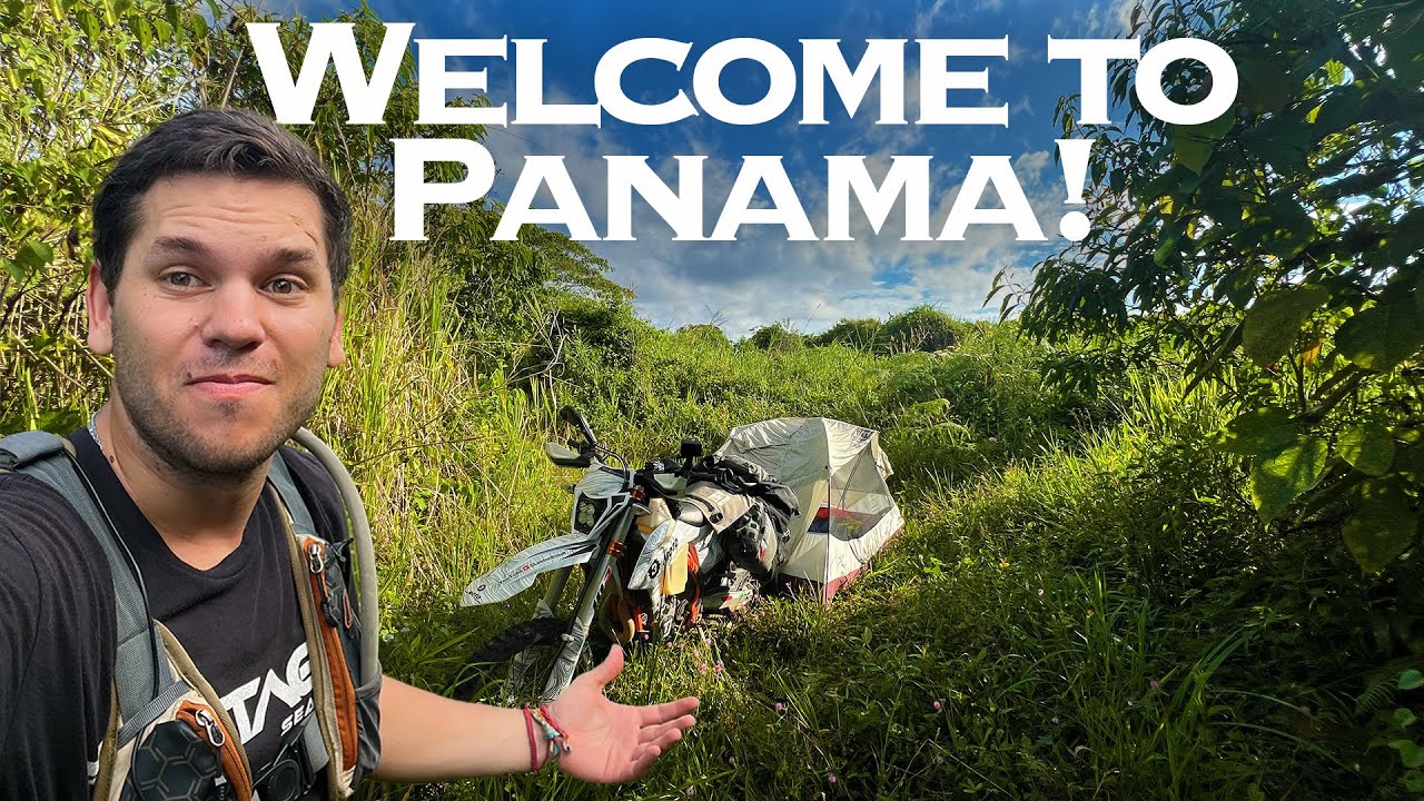 Первый день в Панаме. Я ночую в саду! Эпизод 68