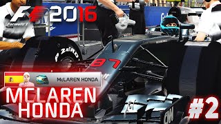 F1 2016 - Modo Trayectoria  GP Bahrein #2