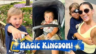 WALT DISNEYWORLD VLOG | Magic Kingdom just the three of us!!