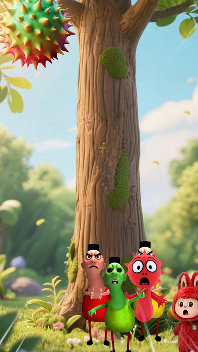 Hamud Habibi red yellow green, Sprunki and Labubu _ Rescue Ball #cartoon