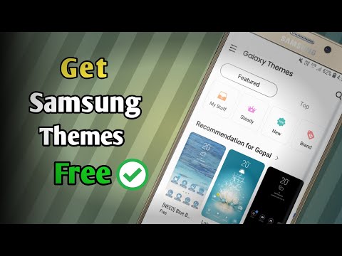 Video: Kā Lejupielādēt Tēmas Samsung Tālrunī