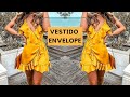 VESTIDO ENVELOPE SEM MOLDE PARA INICIANTES DIY faça você mesma / customização / como fazer