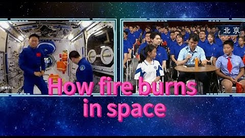 Science lecture on China