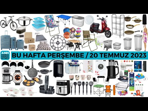 A101 BU HAFTA PERŞEMBE | 20 TEMMUZ 2023 | A101 AKTÜEL| KAMP BAHÇE MUTFAK ÜRÜNLERİ | A101 İndirim