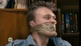 Gagged Guy With Duct Tape