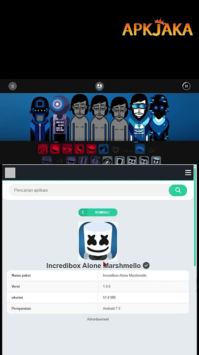 Play game: Incredibox Marshmello. Download at APKJaka.com