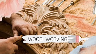 Amazing Wood Carving Design | Handmade Art | Wood Craft Ideas #carving#wood #wooddesigner