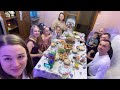 Встречаем Новый 2022 Год Тигра вместе❤️Наготовили вкусностей на стол🔥К нам пришёл Дед Мороз/Подарки