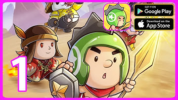 Mini Heroes Mars Squad EN Gameplay Walkthrough Part 1 (no commentary)   RPG Game Android