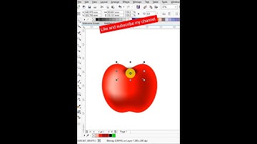 #shorts #apple 👍Coral draw design