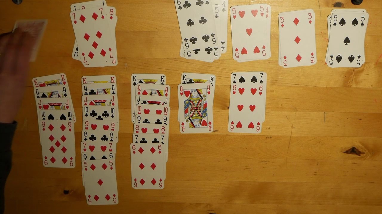 How To Play Solitaire With REAL CARDS YouTube How To Play Solitaire With REAL CARDS YouTube