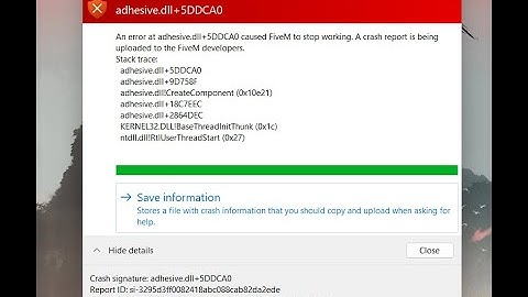 Mengatasi five m crash / stuck adhesive.dll +5DDCA0 INDONESIA ROLEPLAY