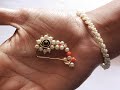 how to make nath making at home nose ring Maharashtrian traditional jewellery making DIY nath