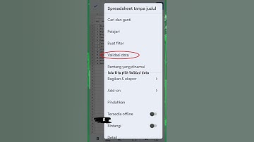 Cara Membuat Checkbox di Spreadsheet #shorts #spreadsheet #tutorial