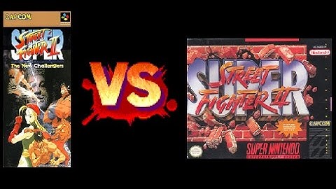 Super Street Fighter II SNES music comparison
