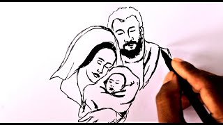 Featured image of post How To Draw Baby Jesus Don t forget to add those small curved dashes at the ends of the lip lines to add that chubby cheek detail