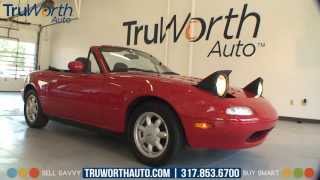 1991 Mazda Miata MX 5 - Clean CARFAX - Convertible Top - TruWorth Auto screenshot 5