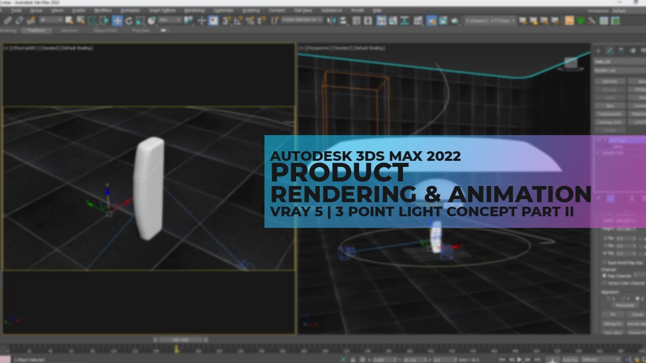 V-Ray Studio Lighting and Rendering in 3DS Max + Vray - Basic Lightning ...