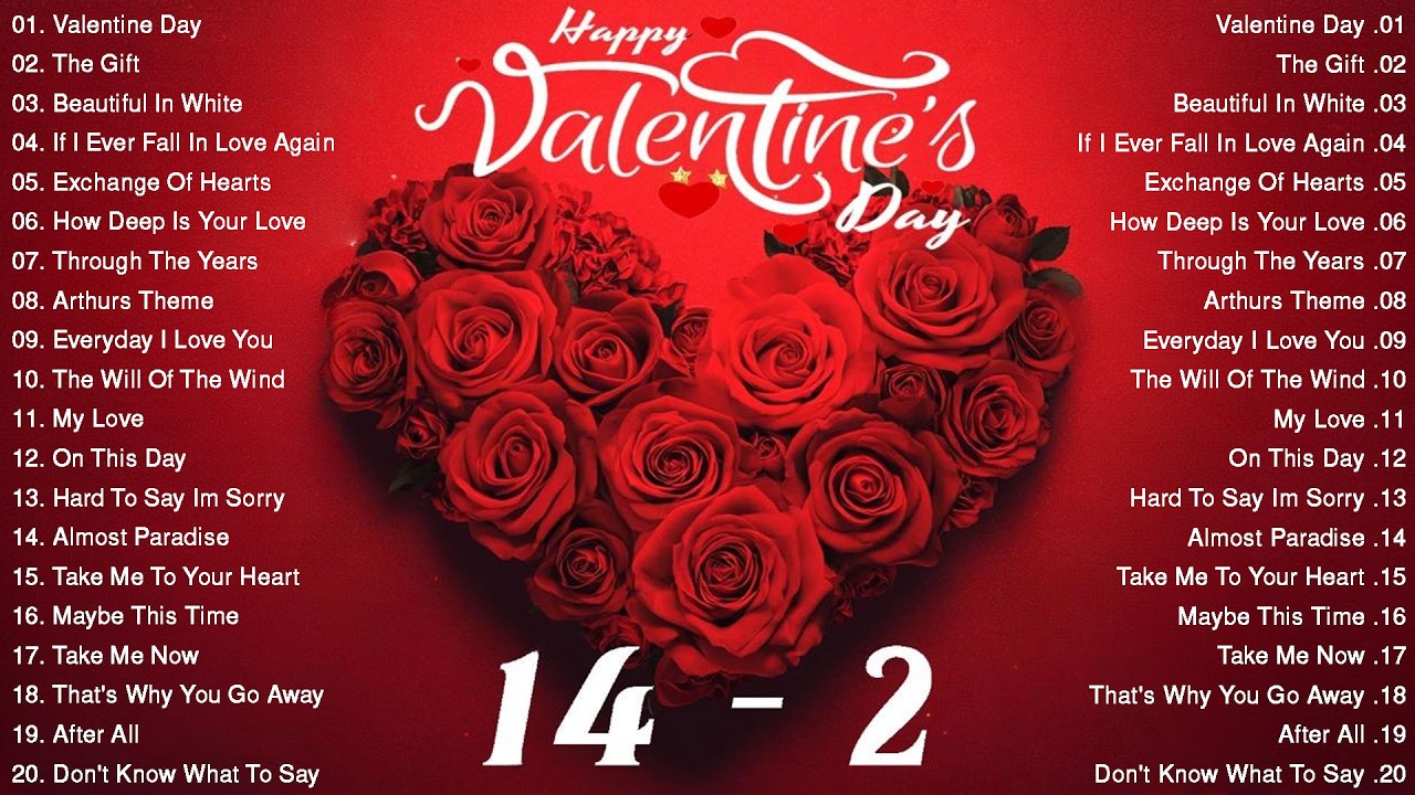 Happy Valentine's Day Songs 🌹 Beautiful Love Songs 2026 | Celine Dion, Jim Brickman, David Pomeranz