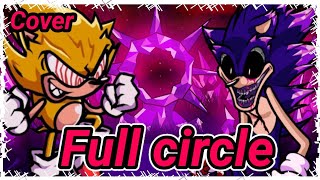 Friday Ninght Funkincorruption Remagined, Full Circle Cover Fleetway Sonic Vs Xenophanes