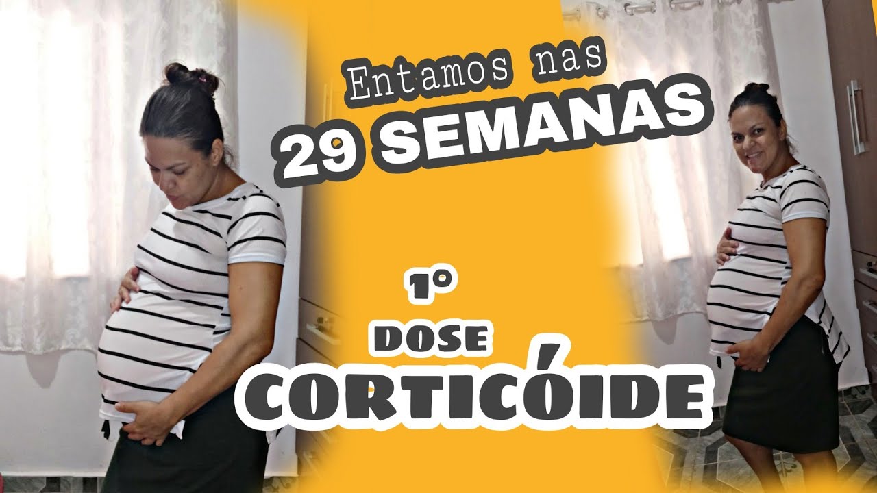 1ª DOSE DE CORTICÓIDE | 29 SEMANAS GRAVIDEZ GEMELAR 👶🏼👶🏼 - YouTube
